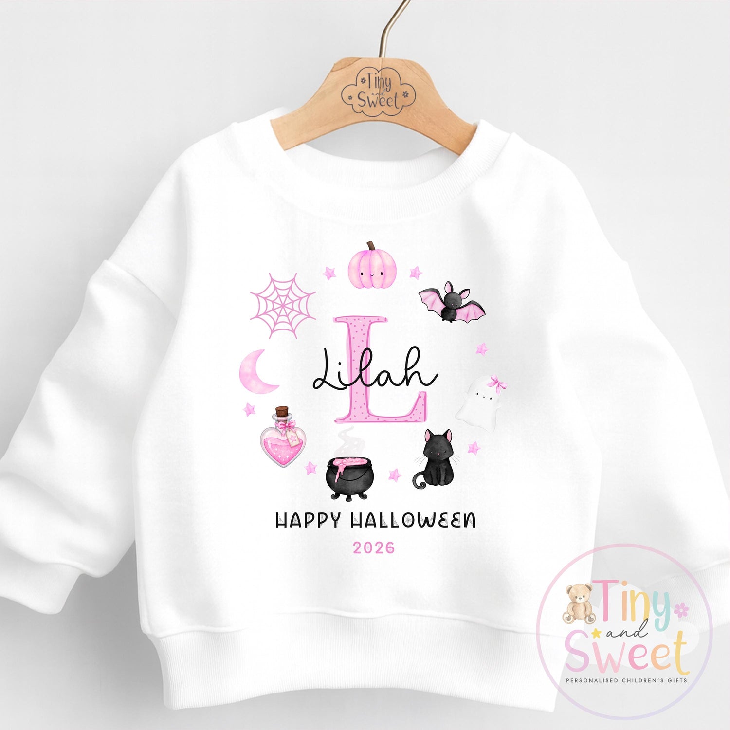 Personalised Halloween T Shirt or Sweatshirt for Kids, Halloween Top, Pumpkin T Shirt, Kids Halloween Outfits, Boys or Girls Halloween Gift