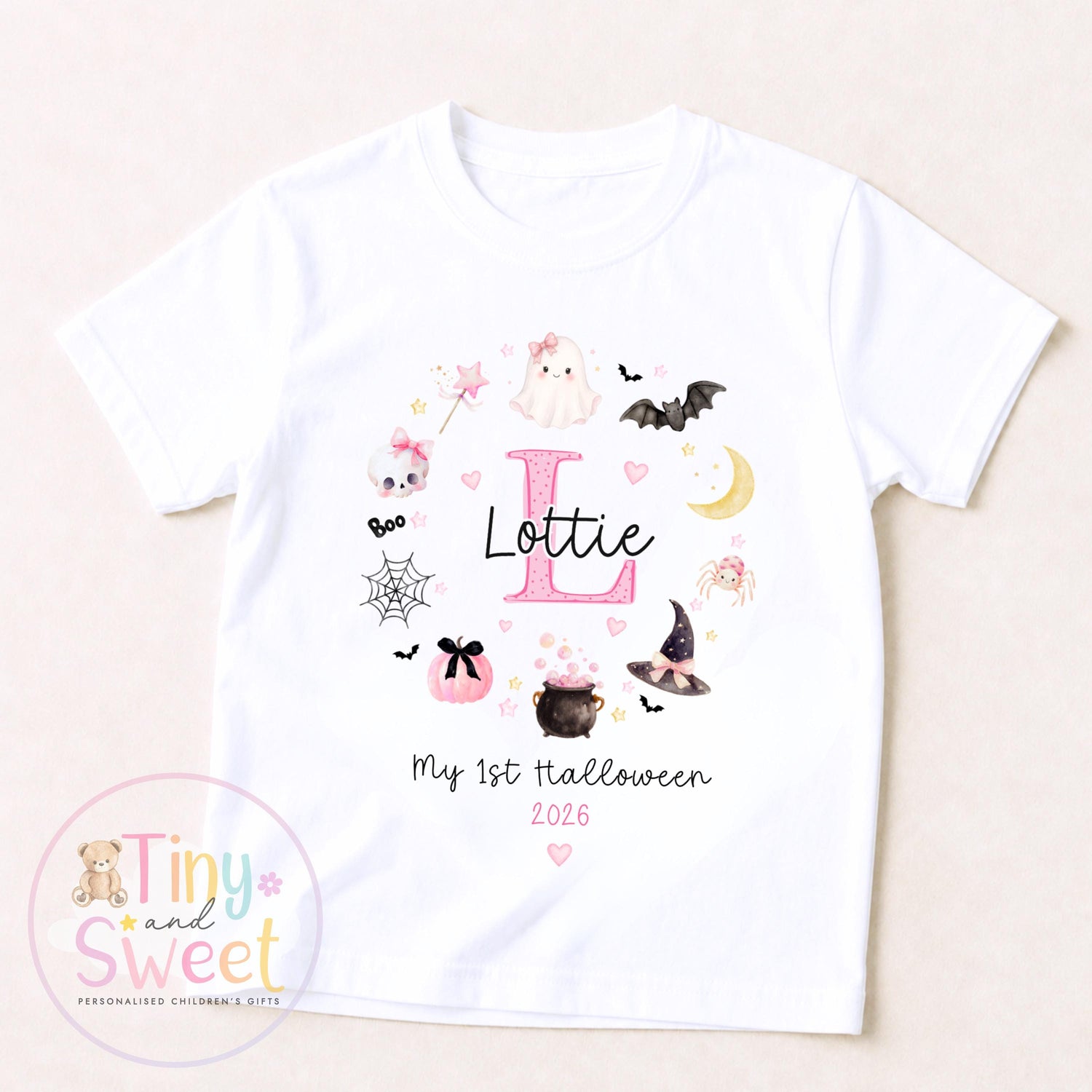 Personalised First Halloween Baby Grow , My First Halloween, Custom Name Sleepsuit, Baby’s First Halloween, Halloween Baby Outfit