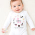 Personalised First Halloween Baby Grow , My First Halloween, Custom Name Sleepsuit, Baby’s First Halloween, Halloween Baby Outfit