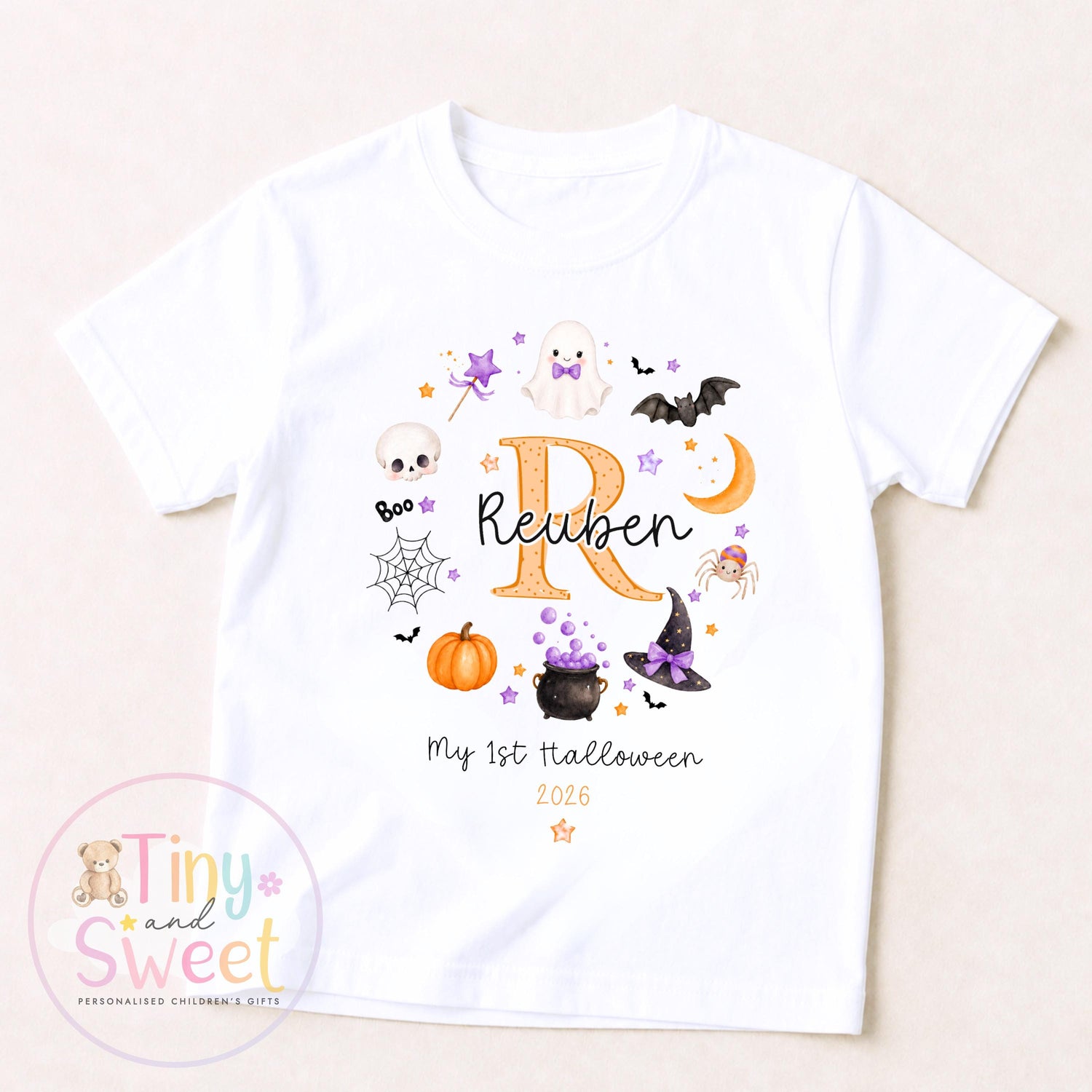 My First Halloween T Shirt, Baby Halloween, Baby 1st Halloween Gift, 1st Halloween Babygrow, Halloween Outfit for baby, Halloween costume