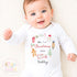 Personalised First Christmas Baby Grow , My First Christmas, Custom Name Sleepsuit, Baby’s First Christmas, Xmas Baby Outfit