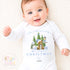 Personalised Babies First Christmas Sleepsuit, Babies 1st Xmas Gift Idea, Pyjamas, 1st Xmas Babygrow, Christmas Outfit for baby, Teddy
