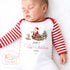 My First Christmas Sleepsuit, Personalised My First Christmas Babygrow, Baby’s 1st Christmas Outfit, Newborn Christmas Outfit, First Xmas