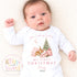 Personalised Babies First Christmas Sleepsuit, Babies 1st Xmas Gift Idea, Pyjamas, 1st Xmas Babygrow, Christmas Outfit for baby, Teddy