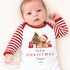 Personalised First Christmas Baby Grow , My First Christmas, Custom Name Sleepsuit, Baby’s First Christmas, Xmas Baby Outfit