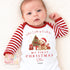 Personalised First Christmas Baby Grow , My First Christmas, Custom Name Sleepsuit, Baby’s First Christmas, Xmas Baby Outfit